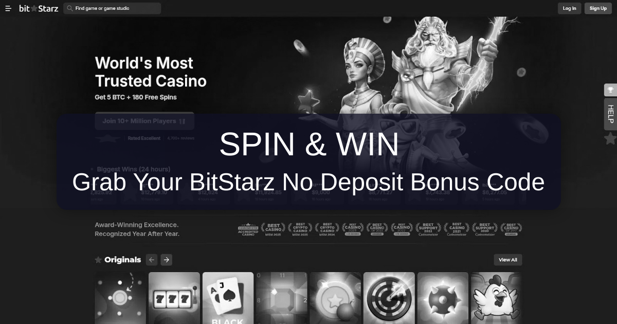 BitStarz No Deposit Bonus Code 2026 - Top USA Casino Offer
